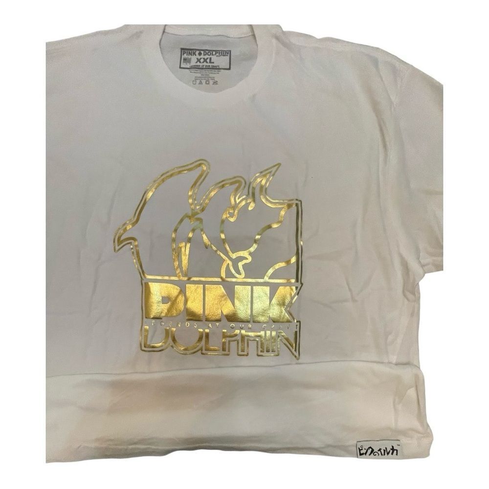 Pink Dolphin Classic White Tee